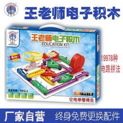 王老師電子積木19978拼 電學(xué)物理實驗與DIY科教玩具的完美結(jié)合